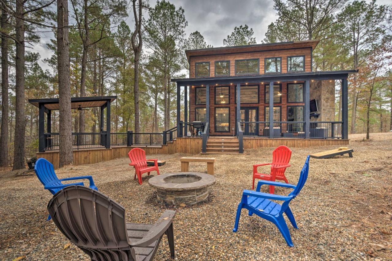 Luxury Cabin In The Woods With Hot Tub And Yard Games! 布罗肯鲍 外观 照片