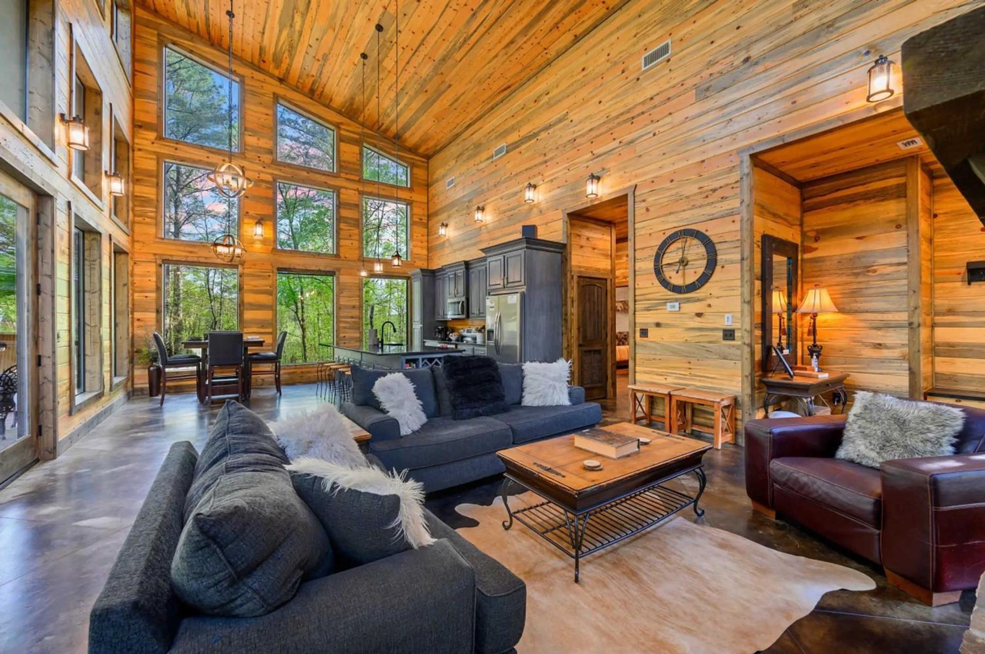 Luxury Cabin In The Woods With Hot Tub And Yard Games! 布罗肯鲍 外观 照片